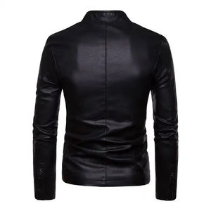 Durable Windproof <b>Men</b> Leather <b>Jacket</b> Top Quality Hot <b>Sales</b> Male Best Design <b>Men</b> Clothing With Competitive <b>Jackets</b> - Product Image 2