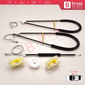 Kit de réparation de lève-vitre électrique BWR828, côté droit, pour Ibiza MK4 6J5 6P1 6J1 6P5 2008-2017, 2/3 portes, HB Coupé 6J3837402 - Product Image 3