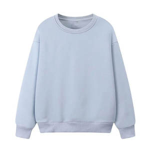 Haut de tableau léger pour hommes et femmes printemps automne pull à col ample grande taille pull de sport Hip Hop motif de logo avant pour l'hiver - Product Image 6