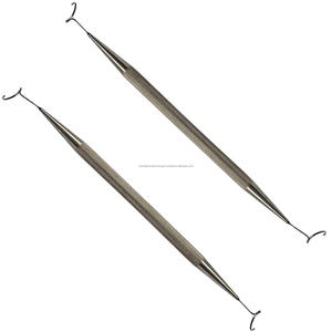 Sonda Pigtail Katena con Orificios para Sutura, Herramienta Oftálmica para Cirugía Lacrimal, Acero Inoxidable, Uso Hospitalario, CE, Clínica ORL, Reutilizable - Product Image 4