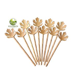 Wooden Serving Utensils <b>Set</b> Minimalist Design Long Handle Eco Friendly Non-Toxic Polished Kitchen <b>Tools</b> - Product Image 5