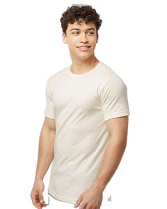 Camiseta unisex de tres mezclas, algodón natural personalizado/fibra de bambú para tu propia marca para comodidad unisex - Product Image 1