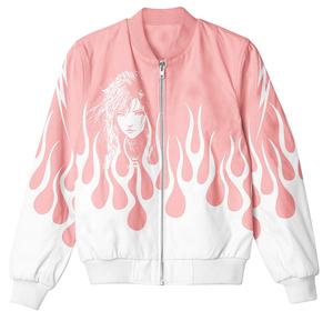 Casual invierno otoño béisbol impreso bombardero chaqueta calle prendas de vestir suelta bombardero chaqueta Mujer - Product Image 1