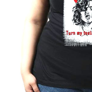 Nouveau T-shirt décontracté pour femme à manches courtes en fibre de bambou, infroissable, tricoté, respirant, séchage rapide, couleur unie ou imprimé - Product Image 3