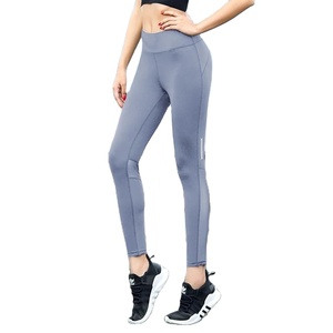 กางเกงออกกำลังกายผู้หญิง กางเกงเลกกิ้งรัดรูปไร้ตะเข็บ เอวสูง ยกกระชับ ผ้าตาข่าย ระบายอากาศ กางเกงขาสั้นออกกำลังกาย เซ็กซี่ กางเกงโยคะ - Product Image 2