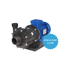 Pompe centrifughe magnetiche per la movimentazione di sostanze chimiche modello ht2 31 PVDF con motore 2,2 kw IEC 90 L 2P in plastica pompa dell'acqua - Product Image 1