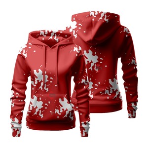 เสื้อฮู้ดสวมหัวมีฮู้ดแขนปกติของผู้หญิงเสื้อฮู้ดแฟชั่นพิมพ์ซับลิเมชันสไตล์ร้อนแรงสำหรับฤดูหนาวฤดูใบไม้ร่วงออกใหม่ - Product Image 1