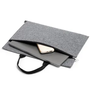Borse portaoggetti ecologiche in RPET della Florida, borsa in feltro per gadget - Product Image 2