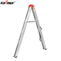 Échelle de caravane pliable en aluminium à usage unique, 2x3-2x6 marches, portable, pour camping-car, avec logo personnalisé OEM, fournie directement par l'usine