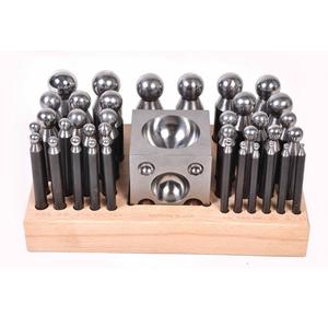 Poinçons de dôme de haute qualité, 36 pièces avec bloc, pour la fabrication de bijoux, vente en gros, prix le plus bas, meilleur produit pour les bijoux - Product Image 2