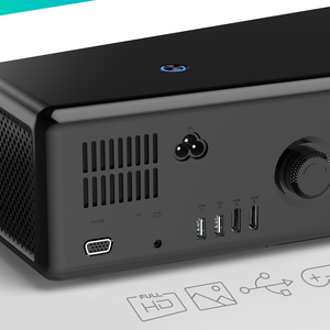 โปรเจคเตอร์ LED รุ่นใหม่ <span class=keywords><strong>D5000</strong></span> VIVIBRIGHT ดีไซน์โดดเด่น ประสิทธิภาพเหนือกว่ามินิโปรเจคเตอร์ เหมาะสำหรับการประชุมในสำนักงานและการใช้งานประจำวัน - Product Image 3