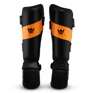 Nuevas Espinilleras de Boxeo de Cuero Duradero, Alta Calidad, Protección para Entrenamiento de MMA, Mejor Precio - Product Image 1