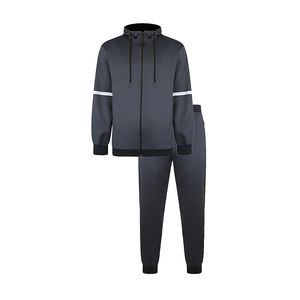 2025 hiver Polyester survêtement combinaisons piste Jogging costumes hommes polaire séchage rapide unisexe - Product Image 2