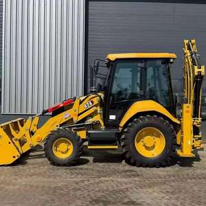 Retroexcavadora CAT 424F Usada Recientemente, Retroexcavadora Usada Cat 416 420 en Buen Estado en Venta Cerca de Mí - Product Image 1