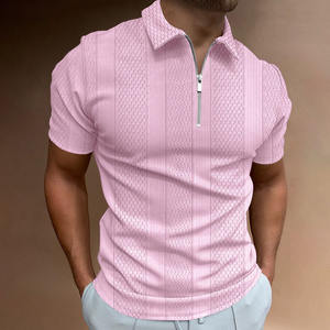 Polo para Hombre, Diseño Veraniego con Botones y Cierre, Secado Rápido, Alta Calidad, para Bordado de Logotipo Personalizado - Product Image 3