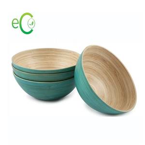 Top Trending Eye Catching Design Material natural hecho a mano Spun Bamboo Bowl de Vietnam - Product Image 1
