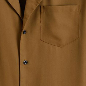 Camisas cubanas de algodón para hombres Precio directo de fábrica MOQ Friendly Manga corta Logotipo personalizado Camisas cubanas de algodón para hombres - Product Image 5