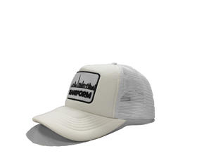 OEM Custom Logo Trucker Hats High <b>Profile</b> 5 Panel Sports Caps Wholesale with Embroidered Patch Mesh Performance Gorras - Product Image 2