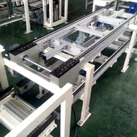 Sistema de Transporte de Cadenas para Palets de Alta Resistencia con Módulos Acumuladores Automáticos para Centros de Distribución Logística de Almacenes