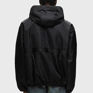 Chaqueta Cortavientos para Hombre, Precio de Venta al por Mayor, Logotipo Personalizado, Secado Rápido, Cierre de Cremallera, Ligera - Product Image 2