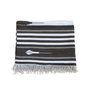 VIBRANTE APPARELS Special Hot Sale Handmade 100 % Cotton Wool Blue And <b>White</b> Area <b>Rugs</b> For Home Office Pooja Room Accessories - Product Image 1