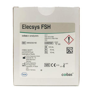 มีสินค้าในสต็อก ROCHE Elecsys FSH 100 สำหรับชุดทดสอบ ใหม่ 8932352190 น้ำยาทดสอบความบริสุทธิ์สูง อุปกรณ์ห้องปฏิบัติการ - Product Image 1