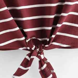 Top corto de secado rápido sublimado para mujer, camisetas personalizadas con tinte de corbata para mujer, novedad - Product Image 2