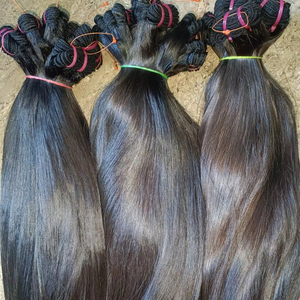 Extensiones de cabello humano indio Remy virgen 100% - Product Image 1