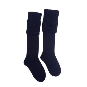 Best Selling Men Customized <b>Black</b> and White High Quality Breathable Men Kilts <b>Socks</b> With Logo OEM Wholesale Knitted Sports <b>Socks</b> - Product Image 6