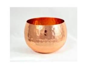 Meilleur design de bols à fruits de luxe faits à la main et écologiques et de bols de service pour hôtel/bar avec bol en cuivre poli 100% naturel - Product Image 3