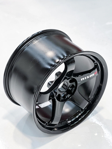 Nouvelles jantes forgées en alliage d'aluminium 6061-T6 RCSR NISMO LMGT4 NOIR BRILLANT, PCD 114,3 mm, finition noire, design concave, 20 mm - Product Image 2