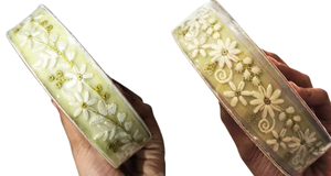 Lujosos rollos de encaje con bordado Floral para costura DIY y accesorios de moda delicados rollos de encaje de flores para ropa - Product Image 4