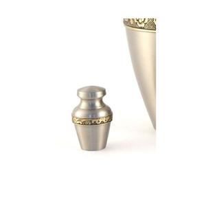 Urnes à jeton en métal hautement conçues, taille Multiple, pour la crémation, souvenirs, meilleures miniatures pour les cendres humaines à bas prix - Product Image 1
