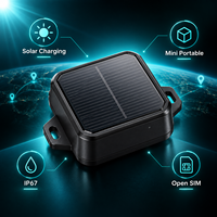 Traceur GPS solaire marin 4G IP67 étanche pour bateau de pêche à réponse rapide