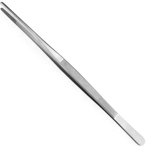 Juego de Pinzas de Cocina de Acero Inoxidable, Puntas Serradas, Pinzas Largas para Alimentos, Manipulación de Alimentos, Duraderas, Aptas para Lavavajillas y Horno - Product Image 2