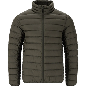 Vente en gros de manteaux d'hiver en toile à fermeture éclair pour hommes, nouveaux, résistants, thermiques, imperméables, coupe-vent, réversibles, décontractés, à capuche, 80% de duvet - Product Image 1