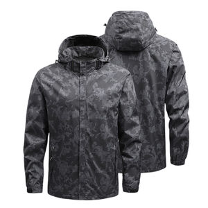 Vestes pour hommes Vestes personnalisées pour l'extérieur Coupe-vent imperméable et coupe-vent léger pour hommes 2025 - Product Image 1