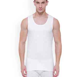 Custom <b>Men's</b> Breathable Polyester Gym Tank Top Athletic Fit Sublimation Training Streetwear Vest - Product Image 6