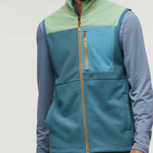 Chaleco de lana personalizado OEM para hombre, cómodo y transpirable, ideal para aventuras informales y al aire libre - Product Image 6