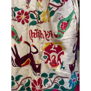 Abrigo Reversible Vintage para Mujer con Bordado de Círculos Danzantes, Estilo Blazer de Invierno Transpirable de Mezclilla y Pana con Decoración de Cristales - Product Image 4