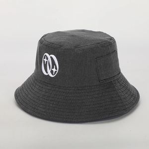 หมวกบักเก็ตคุณภาพสูง ระบายอากาศได้ดี น้ำหนักเบา ปรับขนาดได้ เหมาะสำหรับใส่ในชีวิตประจำวัน กิจกรรมกลางแจ้ง  หมวกบักเก็ตปักลาย - Product Image 2