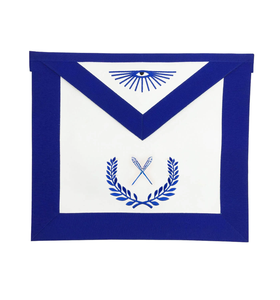 Tablier maçonnique Regalia brodé à la main de qualité supérieure Tablier maçonnique de maître Grand Lodge de haute qualité - Product Image 3