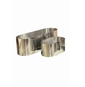 Florero de Metal creativo Simple, uso de maceta para el hogar y el jardín, maceta decorativa, maceta hecha a mano, precios al por mayor - Product Image 3