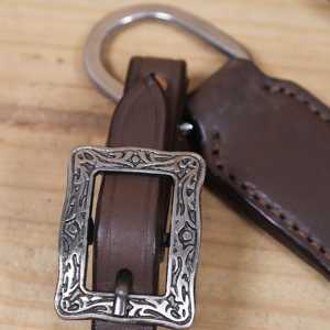 High Quality 10" 18" Western Pleasure Trail Soft Natural Leather Customized Color Horse Saddle Tack Set - Product Image 3