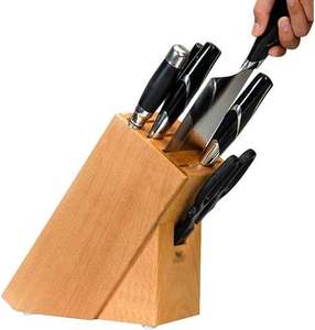 Porte-couteaux élégant au design moderne Supports de rangement pour couverts pour la cuisine à domicile Blocs en bois de qualité standard pour la vaisselle - Product Image 5