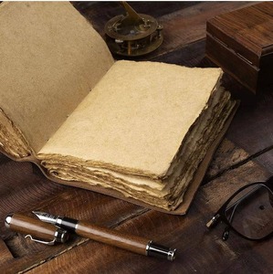 สมุดสเก็ตช์ภาพหนังวินเทจแบบผูกกับดวงอาทิตย์และดวงจันทร์โบราณสมุดสเก็ตช์กระดาษสำหรับผู้หญิงหนังสือแห่งเงาการเดินทางและของขวัญ7x5 - Product Image 2