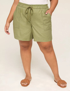 กางเกงขาสั้นแฟชั่นฤดูร้อน ระบายอากาศดี ไซส์พลัส ผู้หญิง เซ็กซี่ สไตล์ลำลอง สตรีทแวร์ ผ้าฝ้าย 98% สแปนเด็กซ์ 2% หลายสี - Product Image 4