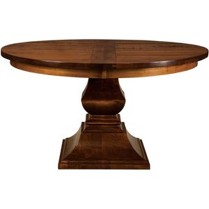 TYPES Plateau rond en bois d'acacia de haute qualité pour servir les gâteaux et les fruits. - Product Image 1