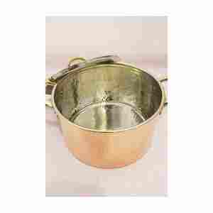 Vente chaude Pot de service en cuivre écologique Haute qualité d'exportation Qualité Traiteur Plats de service Cuisine à prix raisonnable - Product Image 6