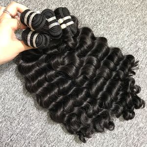 Cabello crudo vietnamita, paquete de cabello rizado, cabello ondulado, extensión de cabello humano para mujeres negras - Product Image 5